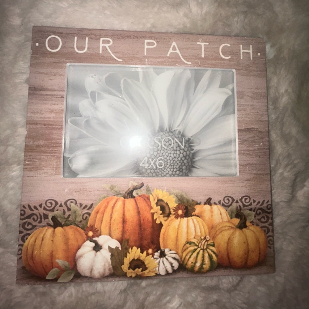 Our Patch Fall Carson Picture FRAME 4x6” NWT